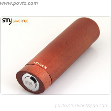 innovative E Cig Smask Protable Wooden Vapor